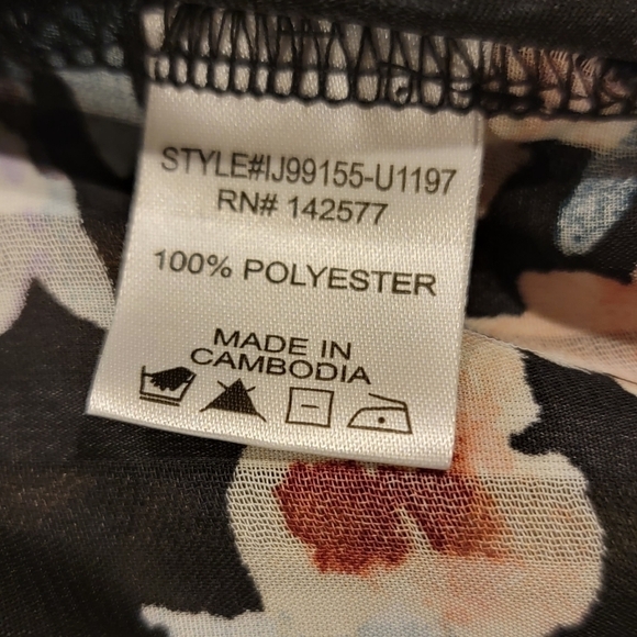 IRIS Kimono With Tie Sleeves Size M - Picture 6 of 6